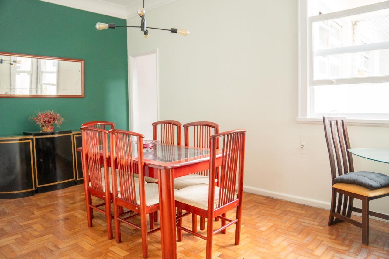 Amplo Apartamento - 3 Quartos - 1 Min Da Praia Rio de Janeiro Ngoại thất bức ảnh