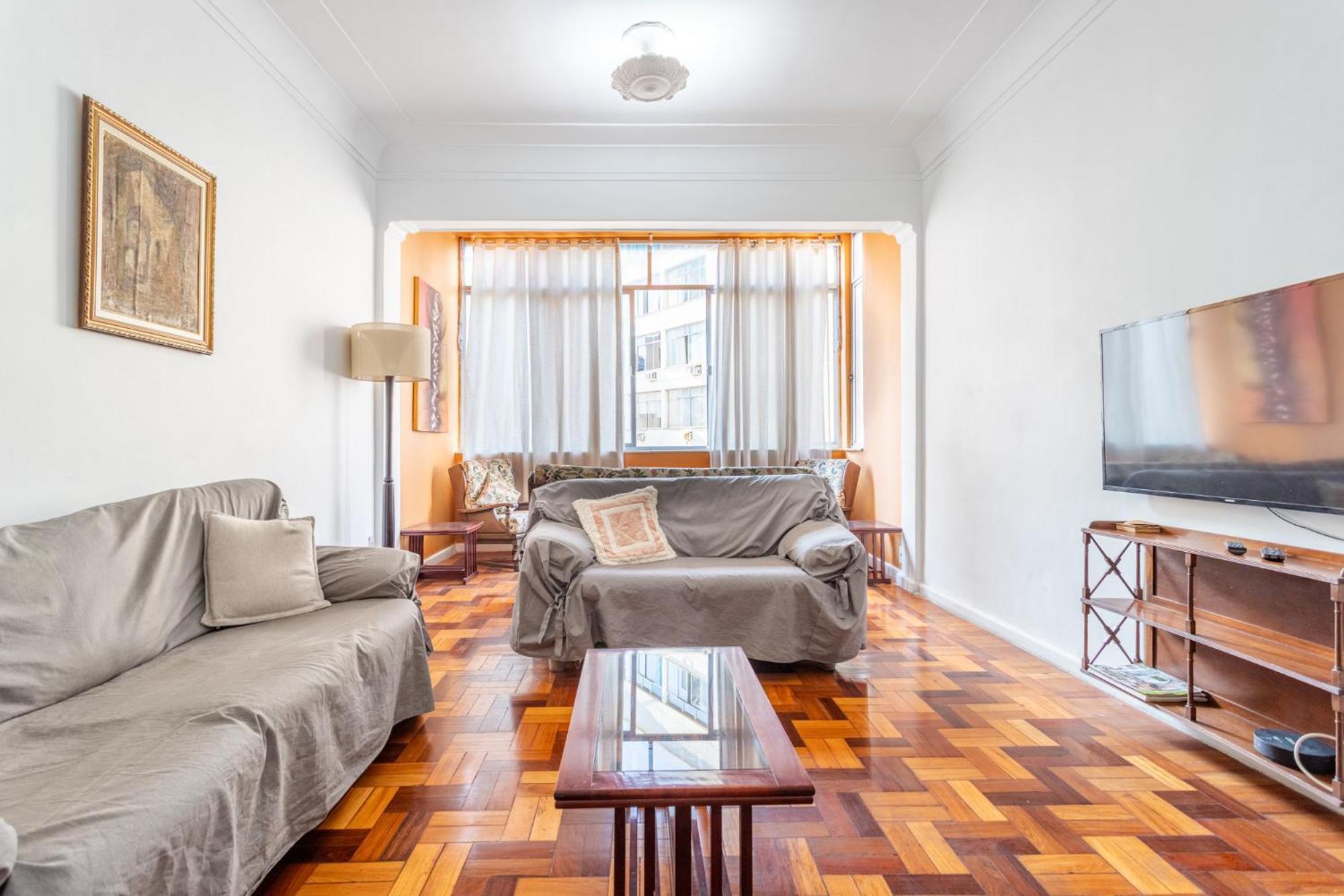 Amplo Apartamento - 3 Quartos - 1 Min Da Praia Rio de Janeiro Ngoại thất bức ảnh